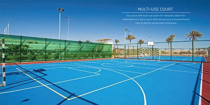 Multi-use sports court